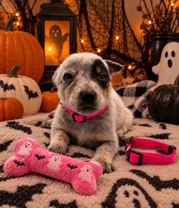 Priscilla - Pink Collar